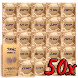 Durex Sensual Extra Lube 50 pack