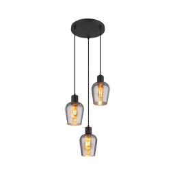 Lustră pe cablu Globo 15627-3 RYAN 3xE27/40W/230V
