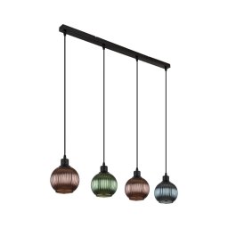 Lustră pe cablu Globo 15638-4 ZUMBA 4xE27/25W/230V