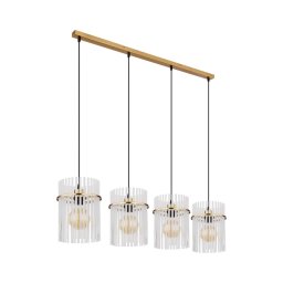 Lustră pe cablu Globo 15698-4HM GORLEY 4xE27/60W/230V