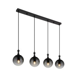 Lustră pe cablu Globo 15885-4H DALTON 4xE27/10W/230V