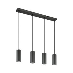 Lustră pe cablu Globo 57918-4H JAMES 4xGU10/25W/230V