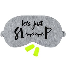 Masca Dormit 'Lets Just Sleep' - Set Ochelari Somn cu Antifoane Interne Confort Premium