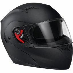 Casca moto modulabila neagra "L