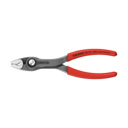Cleste KNIPEX TwinGrip cu prindere frontala si laterala pentru suruburi deteriorate, 150 mm, fabricat in Germania 82 01 150