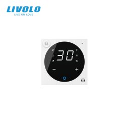 Modul termostat cu fir si releu pentru incalzire in pardoseala, afisaj electronic, Generatie Noua EC, cu touch-screen