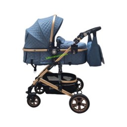 Cărucior-nou-născut-2-în-1-Baby-C-geantă-multifuncționala-plasă-pentru-insecte-cod-531-A-Albastru-Design