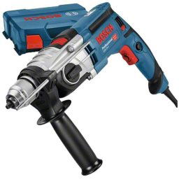 Masina de gaurit cu percutie, Bosch - GSB 20-2, 850 W, mandrina rapida, 13 mm, turatie reglabila, valiza plastic