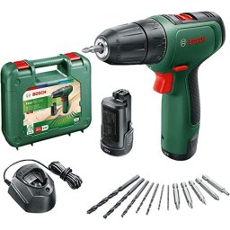 Bosch MASINA DE GAURIT SI INSURUBAT 1200 + setr burghie (verde/negru, 2x Li-ion baterie 1.5Ah, valiza)