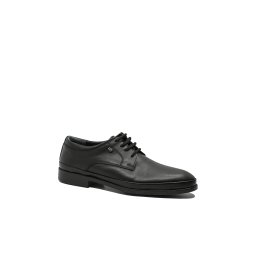 Pantofi anatomici Dr Jells negri bărbați din piele naturală GOR6291-45 EU