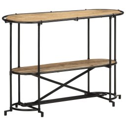 Masa consola, 110x42x76 cm, lemn masiv de mango brut GartenMobel Dekor