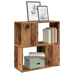 Biblioteca, lemn vechi, 60x24x63 cm, lemn prelucrat GartenMobel Dekor