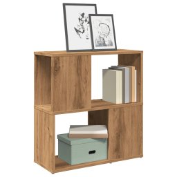 Biblioteca, stejar artizanal, 60x24x63 cm, lemn prelucrat GartenMobel Dekor