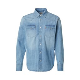 LEVI'S ® Cămașă 'Barstow Western Standard Fit Shirt' albastru denim