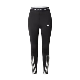 ADIDAS PERFORMANCE Pantaloni sport negru / alb