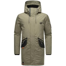 STONE HARBOUR Parka de iarnă 'Ragaan' oliv / negru