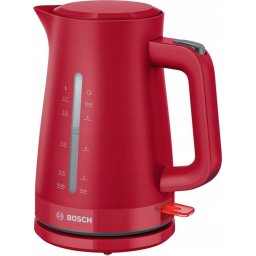 Fierbator Fierbator de apa 1.7l, filtru de calcar,oprire automata, protecţie împotriva supraincalzirii şi funcționarii fara apa, oprire în momentul ridicarii canii de pe suport, Rosu