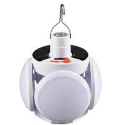 Lampa solara cu acumulator,4 brate rabatabile si 5 trepte de iluminat