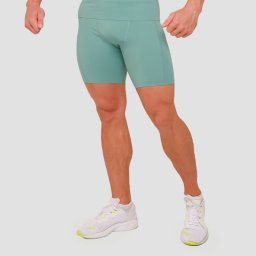 GymBeam Pantaloni scurți de compresie High Blue XL