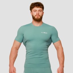 GymBeam Tricou de compresie Mid Blue M