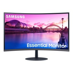 Monitor VA LED Samsung 27" LS27C390EAUXEN, Full HD (1920 x 1080), HDMI, DisplayPort, AMD FreeSync, Ecran Curbat, Boxe, Negru