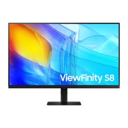Monitor VA LED Samsung 32" LS32D800EAUXEN, UHD (3840 x 2160), HDMI, DisplayPort, Pivot, Negru