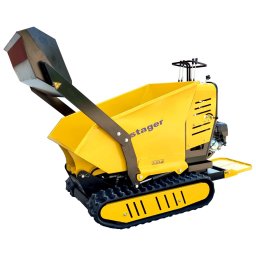 Stager RMT500SI roaba cu motor termic cu incarcator frontal 9CP, 500kg, senile