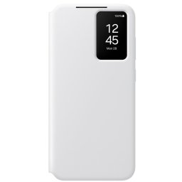 Husa Flip Smart View Wallet Case Galaxy S24 FE (S721) Alb