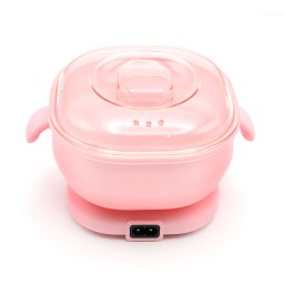 Wax Warmer topitor de ceară din silicon, culoare roz