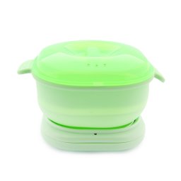 Wax Warmer topitor de ceară din silicon, culoare verde