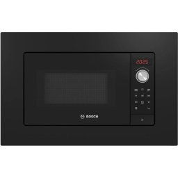 Cuptor cu microunde incorporabil 800 W, 20L, Autopilot 7, Afisaj LED, QuickStart, Cleaning Assistance , Negru