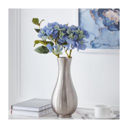 Vază metalică Eglo 421053 ABUCAY 28,5x13 cm argintiu