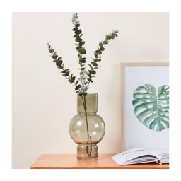 Vază din sticlă Eglo 421232 AMPITABE 28x15,5 cm verde