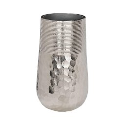 Vază metalică Eglo 421304 NILGAUT 28x16 cm argintiu