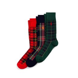 POLO RALPH LAUREN Șosete Tartn Gft Bx Sock-Gift Box 449958859001 020 grey