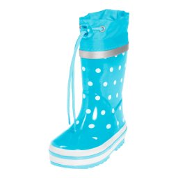 PLAYSHOES Cizme de cauciuc turcoaz / alb
