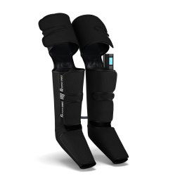 Capital Sports Masaj pentru picioare ReCrest, 4 camere de presiune, 6 moduri de masaj, funcție de încălzire, oprire automată (SCO7-AirCom-FullLeg)