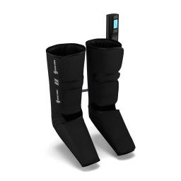 Capital Sports Masaj pentru picioare ReCrest, 3 camere de presiune, 5 moduri de masaj, funcție de încălzire, oprire automată (SCO7-AirCom-HalfLeg)