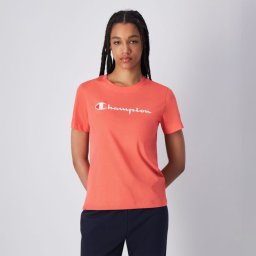 Champion Tricou pentru femei Big Logo Jersey Red L