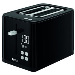 Prajitor de paine Prajitor de paine TEFAL Smart'n Light TT640810, 850W, ecran digital, 3 functii dedicate, 7 niveluri de rumenire, Negru
