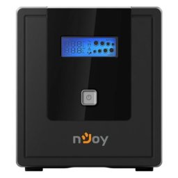 UPS 1000VA/600W, Afisaj LCD cu ecran tactil, 4 x prize Schuko - NJOY Cadu 1000