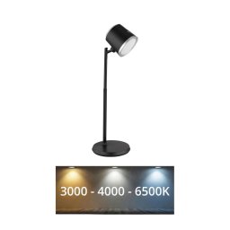 Globo 58454B - Lampă de birou LED tactilă reglabilă MEEYA LED/6W/3,7V negru