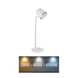 Globo 58454W - Lampă de birou LED tactilă reglabilă MEEYA LED/6W/3,7V albă