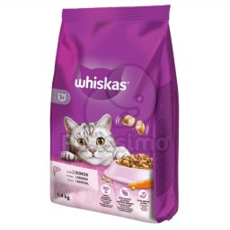 Whiskas cu somon hrană uscată pisici 1,4 kg