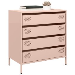 Dulap, roz, 68x39x73,5 cm, otel laminat la rece GartenMobel Dekor