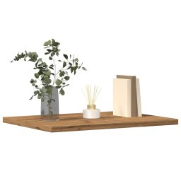 Placi biblioteca, 4 buc., stejar artizanal, 40x30x1,5 cm, lemn GartenMobel Dekor