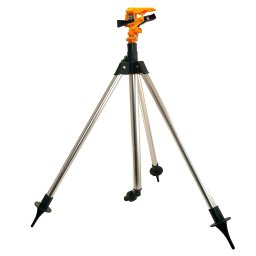 Aspersor pulsatoriu, plastic, cu trepied telescopic, 550-930 mm