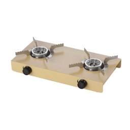 Aragaz smart camping, portabil, 2 arzatoare, 3 kW, pentru doza de gaz de 5/10 kg, Meva