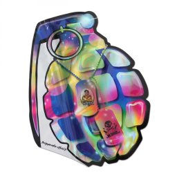 Black Leaf Pungi Ziplock Fara miros Mylar x1