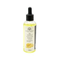 Ulei uscat pentru cuticule cu pipetă, aromă de lămâie, Global Fashion, 100 ml